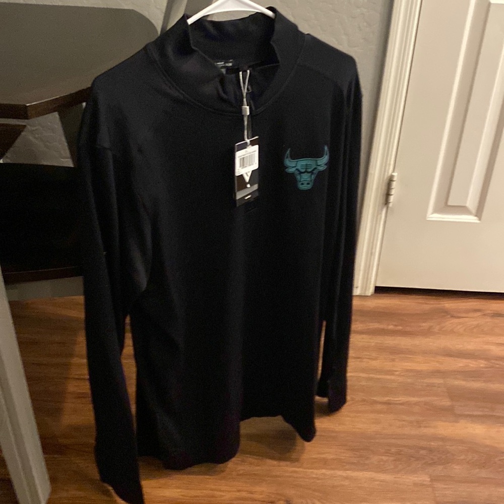 Quarter zip pullover Chicago Bulls